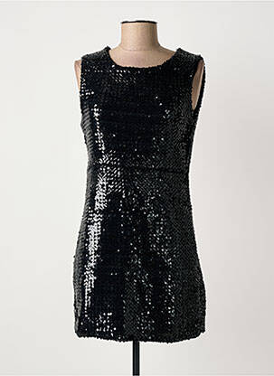 Rochie scurtă fără mâneci fără mâneci negru IL QUARTO STILE femeie