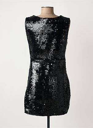 Rochie scurtă fără mâneci fără mâneci negru IL QUARTO STILE femeie