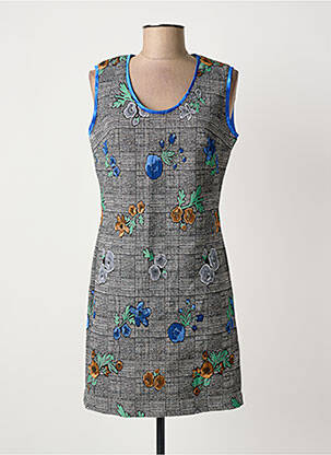 Rochie scurtă fără mâneci fără mâneci albastru IL QUARTO STILE femeie