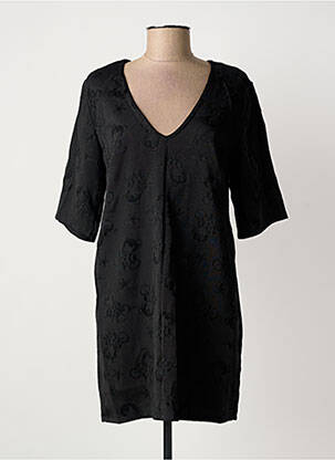 Rochie scurtă mâneci 3/4 mâneci 3/4 negru IL QUARTO STILE femeie