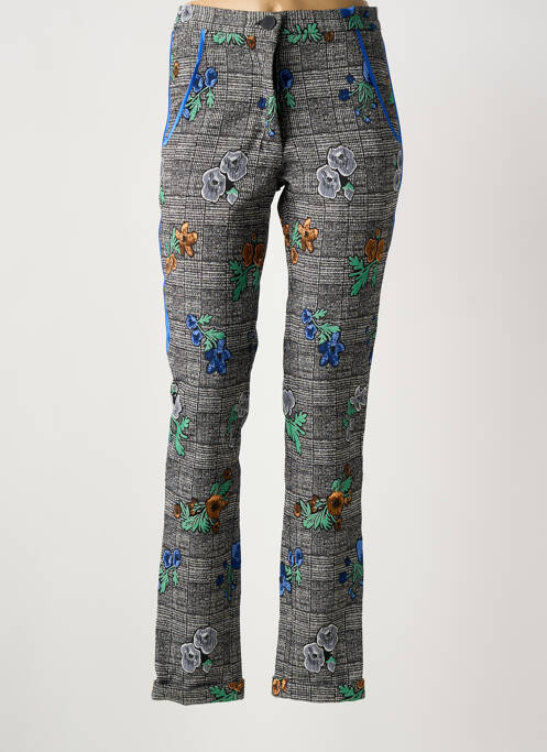 Pantalon chino albastru IL QUARTO STILE femeie