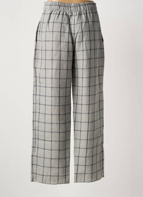 Pantalon larg gri IL QUARTO STILE femeie