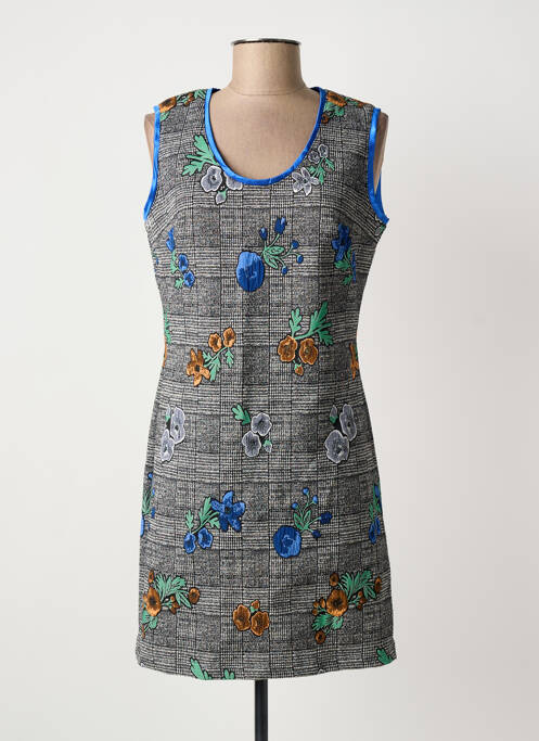 Rochie scurtă albastru IL QUARTO STILE femeie