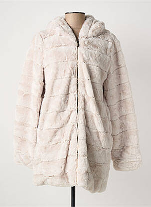 Palton lung bej TRUSSARDI JEANS femeie