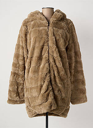 Palton lung maro TRUSSARDI JEANS femeie