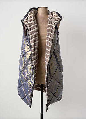 Geacă matlasată gri TRUSSARDI JEANS femeie