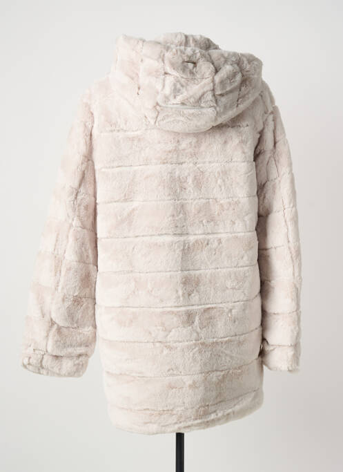 Palton lung bej TRUSSARDI JEANS femeie