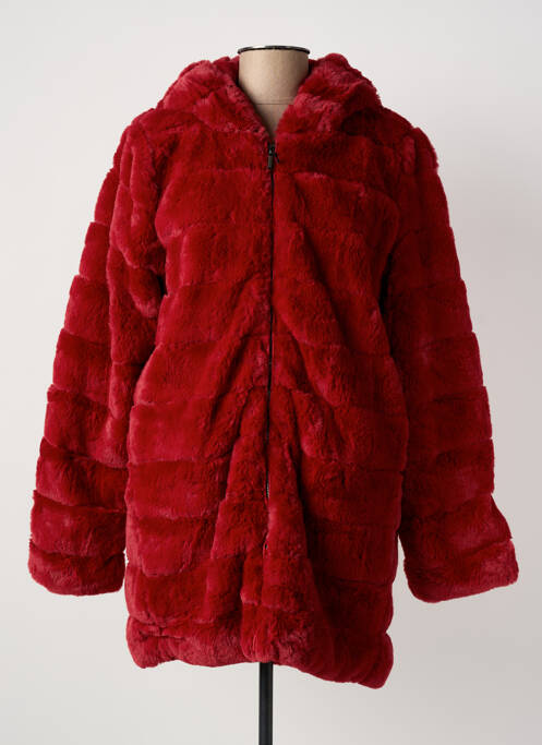 Palton lung roșu TRUSSARDI JEANS femeie