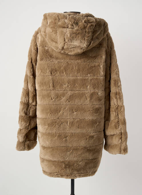 Palton lung maro TRUSSARDI JEANS femeie