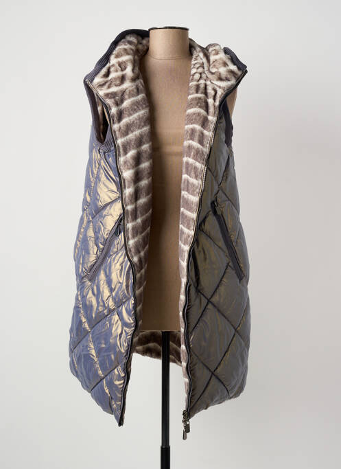 Geacă matlasată gri TRUSSARDI JEANS femeie