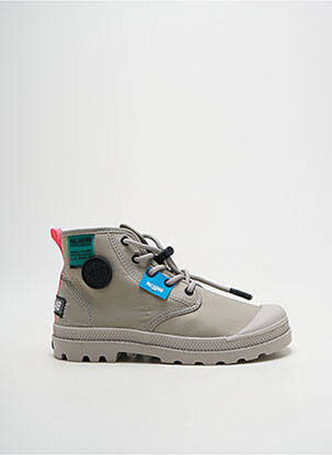 Adidași vârf rotund vârf rotund gri PALLADIUM băiat