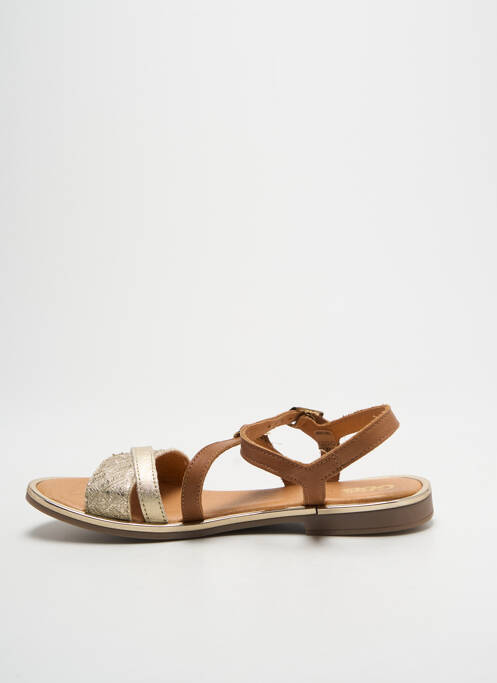 Sandale/Pantofi decupați auriu GBB fată