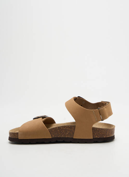 Sandale/Pantofi decupați bej REQINS băiat