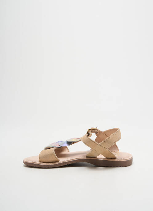 Sandale/Pantofi decupați auriu LITTLE MARY fată