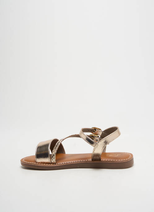 Sandale/Pantofi decupați auriu L'ATELIER TROPÉZIEN fată
