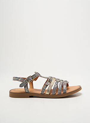 Sandale/Pantofi decupați auriu GBB fată