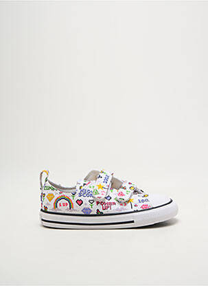 Adidași alb CONVERSE fată