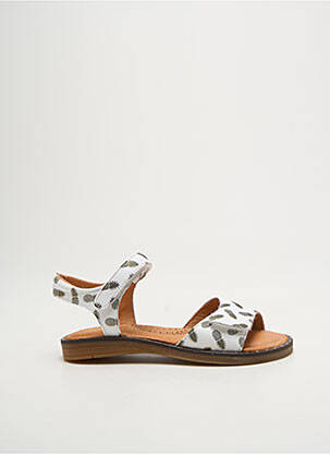 Sandale/Pantofi decupați alb BABYBOTTE fată