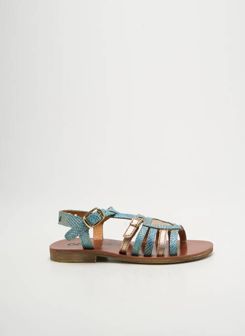 Sandale/Pantofi decupați albastru GBB fată