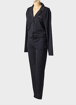 Salopetă-pantalon negru HBT femeie