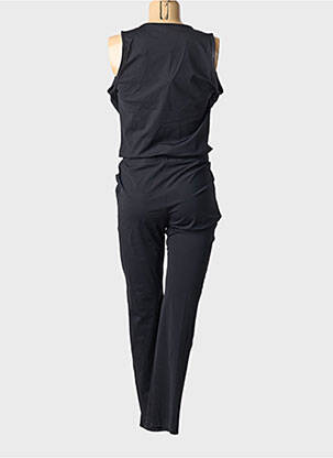 Salopetă-pantalon fără mâneci fără mâneci negru HBT femeie