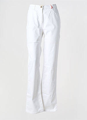 Blugi bootcut talie înaltă talie înaltă alb SCAPA femeie