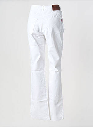 Blugi bootcut talie înaltă talie înaltă alb SCAPA femeie