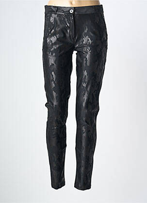 Pantalon chino talie joasă talie joasă negru HBT femeie