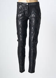 Pantalon chino talie joasă talie joasă negru HBT femme