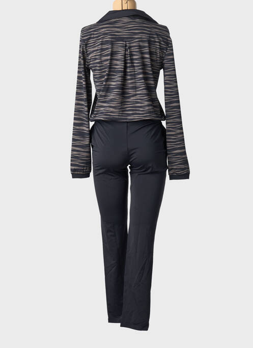 Salopetă-pantalon negru HBT femeie