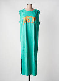 Rochie lungă fără mâneci fără mâneci verde FREEMAN T.PORTER femeie