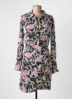 Rochie scurtă negru MORGAN femeie