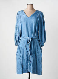 Rochie midi mâneci 3/4 mâneci 3/4 albastru B.YOUNG femeie