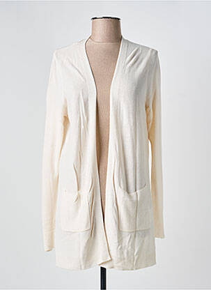 Vestă cu mâneci lungi bej MORGAN femeie