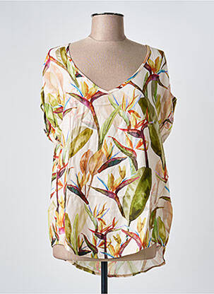 Tunică mâneci scurte bej PLEASE femeie