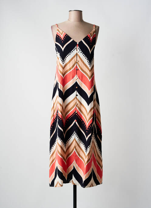 Rochie lungă roz FREEMAN T.PORTER femeie