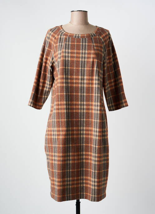 Rochie midi maro NINATI femeie