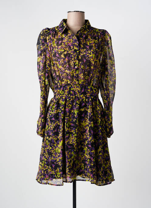 Rochie scurtă galben MORGAN femeie