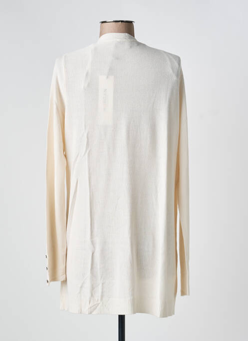 Vestă cu mâneci lungi bej MORGAN femeie