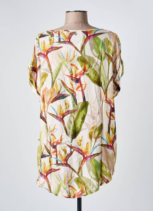 Tunică mâneci scurte bej PLEASE femeie