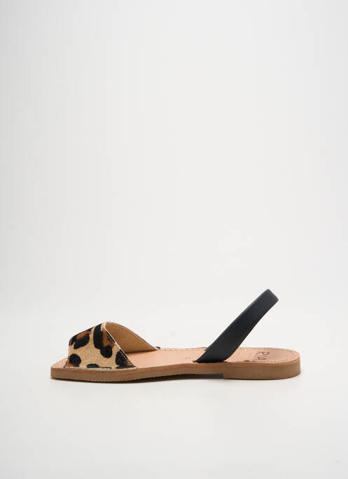 Sandale/Pantofi decupați bej RIA MENORCA femeie