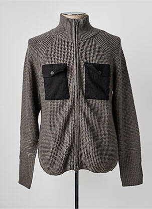 Vestă cu mâneci lungi gri FREEMAN T.PORTER bărbat