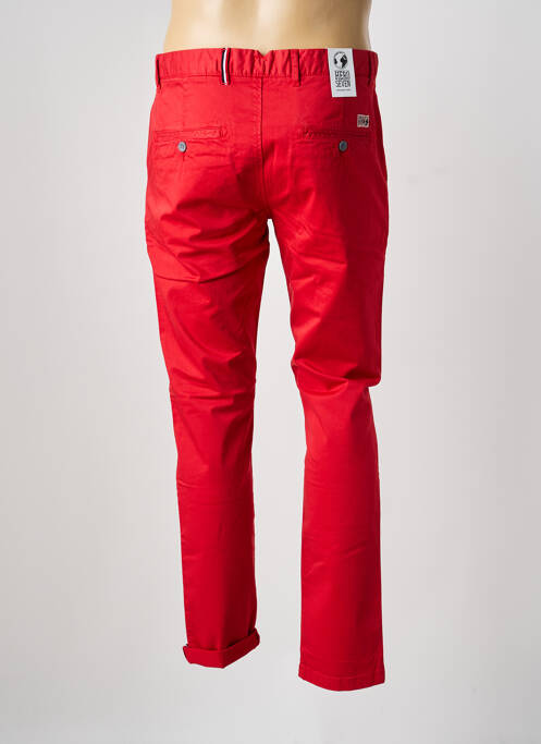 Pantalon chino buzunare roșu HERO SEVEN homme