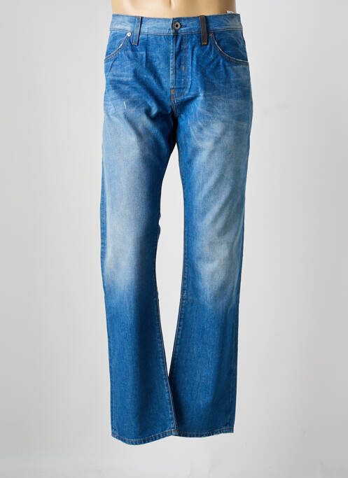 Blugi cu croială dreaptă albastru FREESOUL bărbat