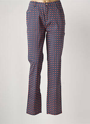 Pantalon drept elasticitate mărime normală albastru I.QUING femeie