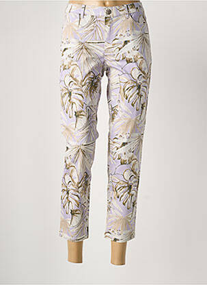 Pantalon trei sferturi violet STARK femeie