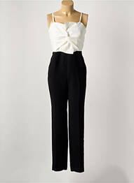 Salopetă-pantalon închidere cu fermoar la spate bretele subțiri negru MORGAN femme