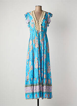 Rochie lungă albastru LAST QUEEN femeie