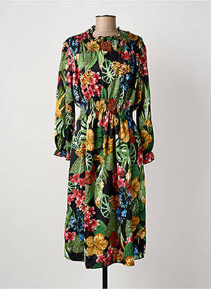 Rochie midi negru QUEEN'S femeie