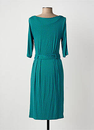Rochie midi mâneci 3/4 mâneci 3/4 verde ZILCH femeie